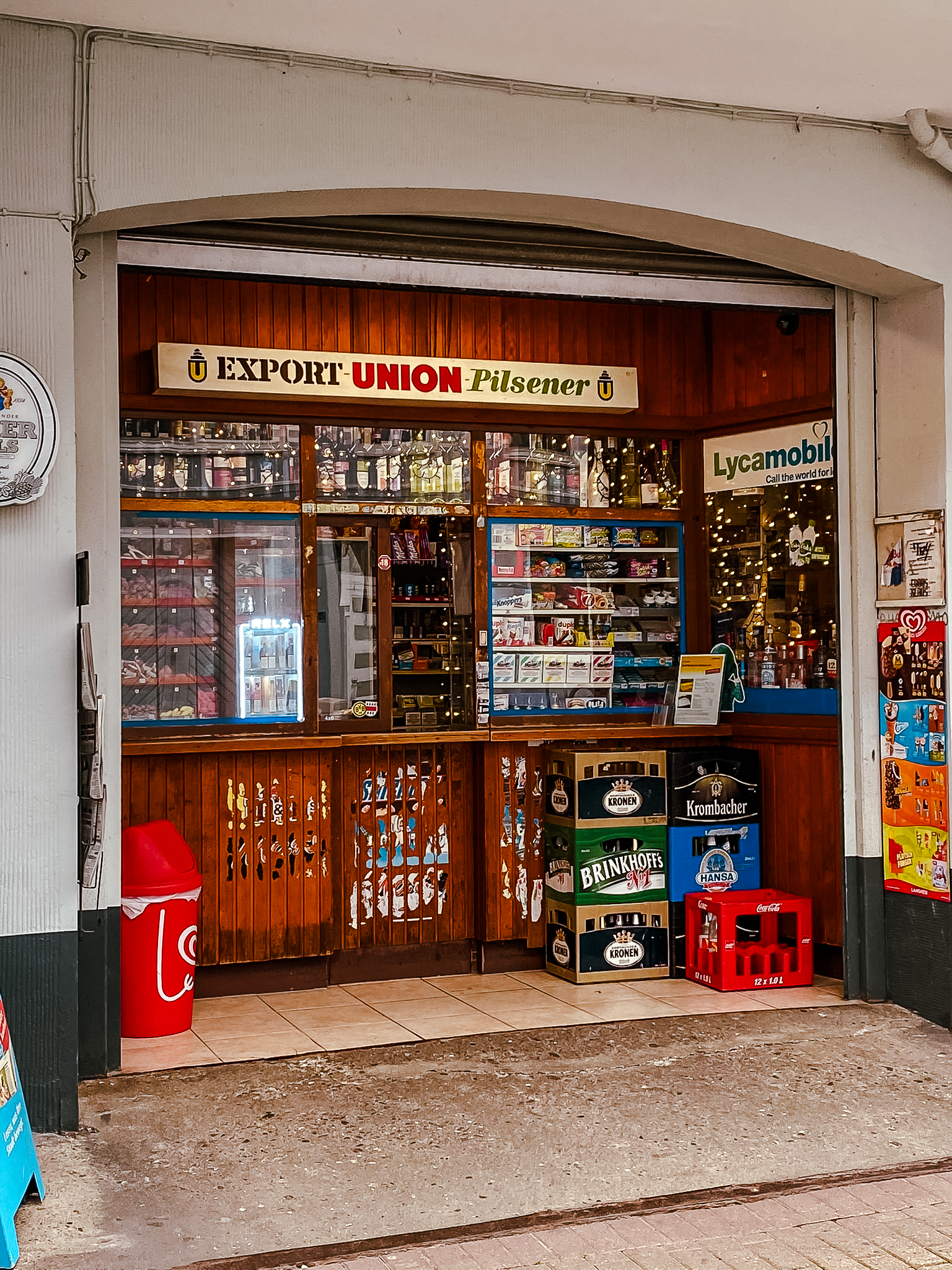 Das Bild zeigt den Kiosk Union in Dortmund