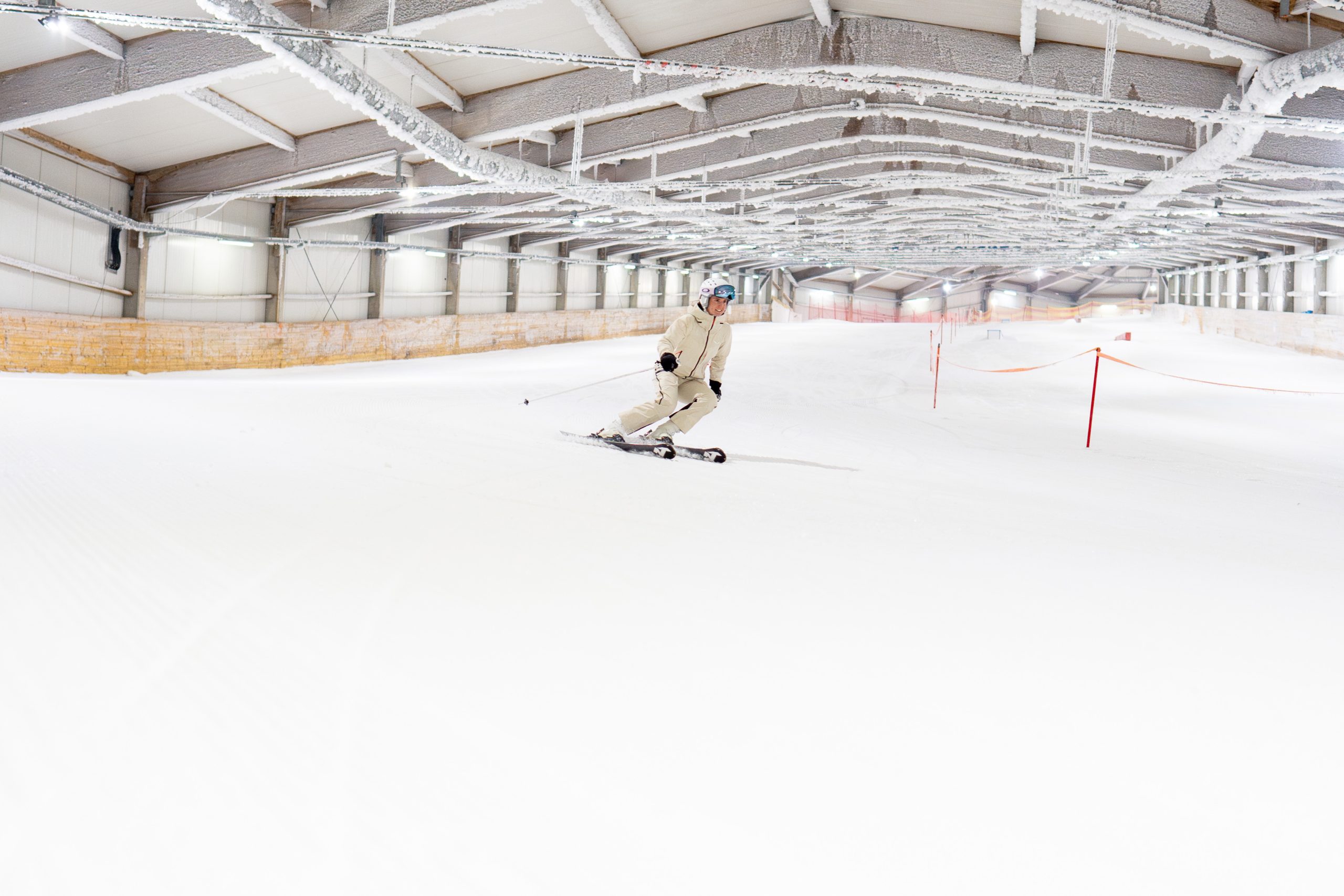 Das Foto zeigt die Skihalle in Bottrop.