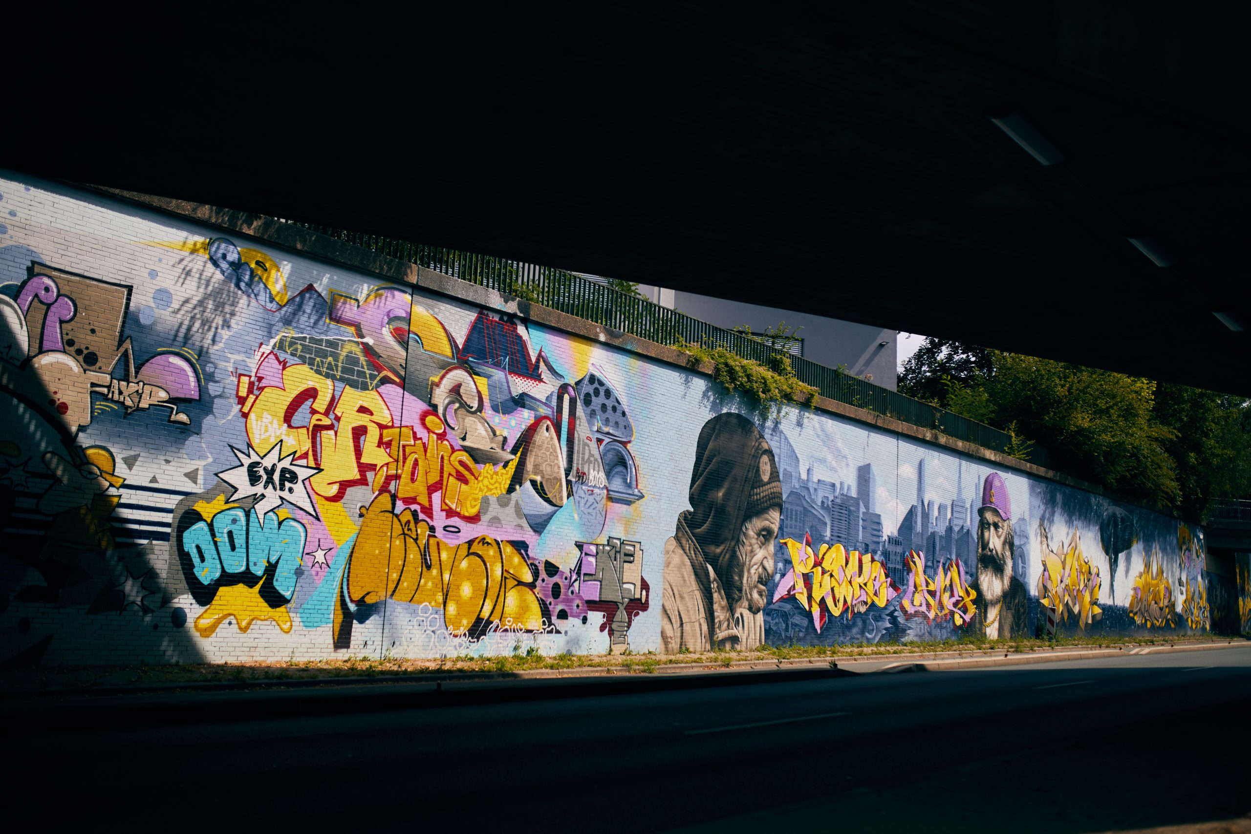 Das Bild zeigt ein Mural in Bochum.