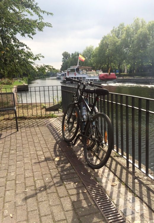 Fahrradtour durch Muelheim an der Ruhr_Weiße Flotte