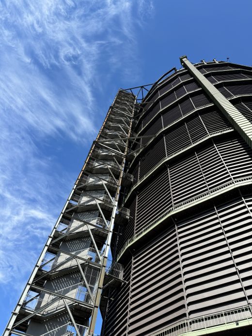 Das Bild zeigt den Gasometer in Oberhausen