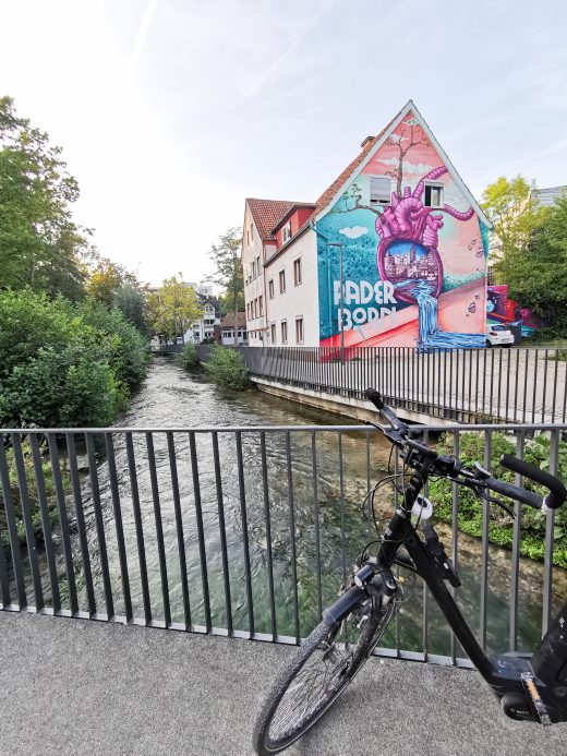 Das Foto zeigt Paderborn an der Römer-Lippe-Route