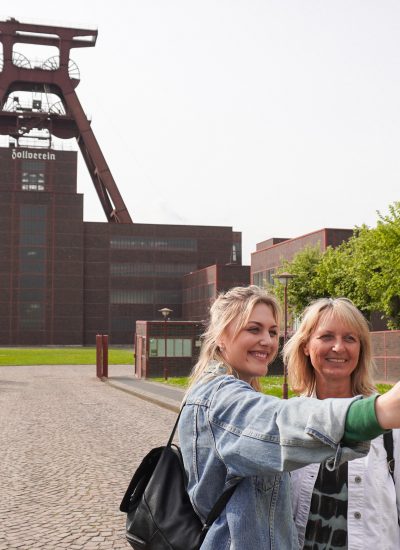 Das Bild zeigt den Doppelbock von Zollverein