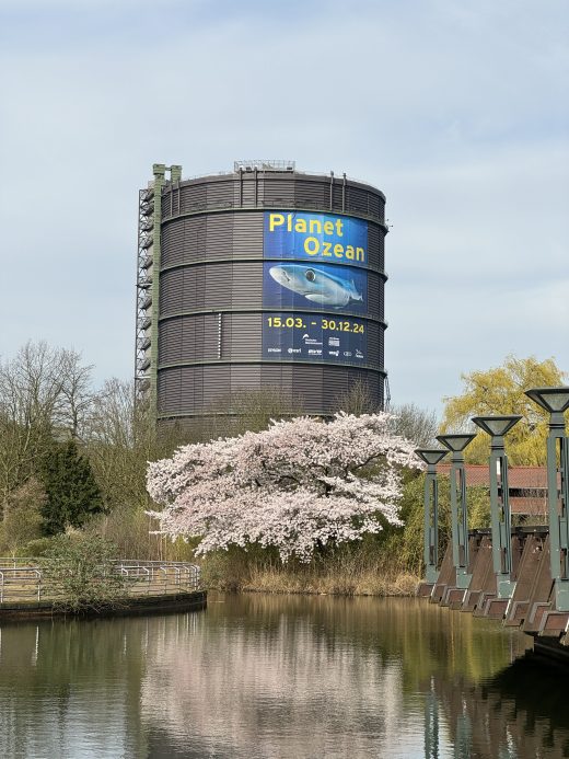 Das Foto zeigt den Gasometer Oberhausen