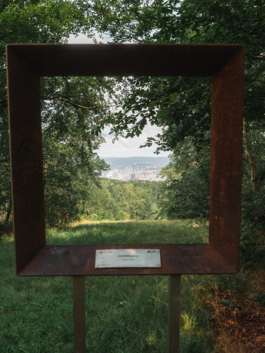 Das Foto zeigt den Wanderweg 3-Türme-Weg in Hagen