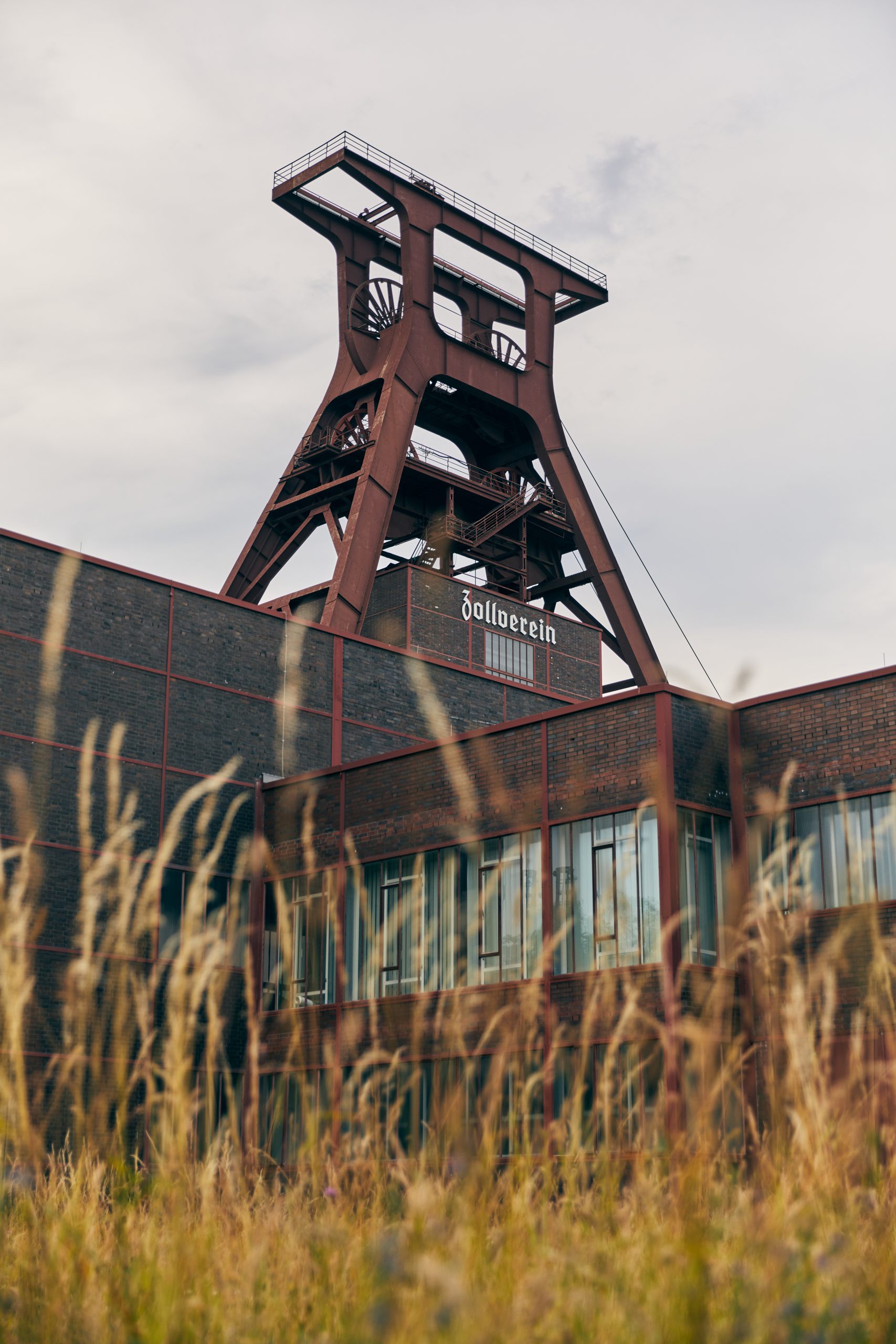 Das Foto zeigt die Zeche Zollverein in Essen.