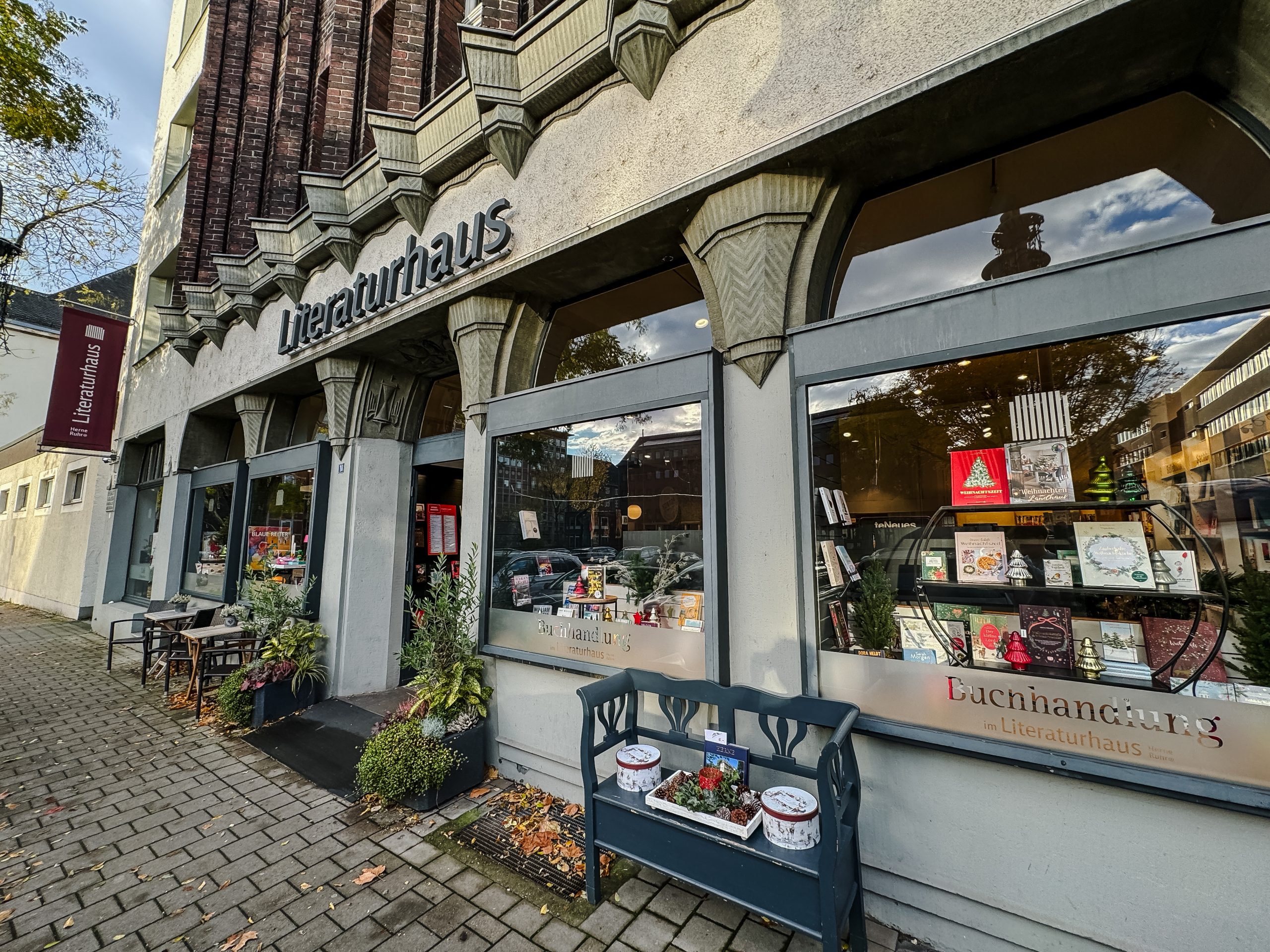 Außenaufnahme Literaturhaus Herne.